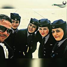 مهمانداران هواپیمایی آسمان Iran Aseman Airline Company
