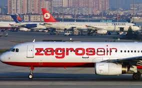 هواپیما هواپیمایی زاگرس Zagros Airlines Company