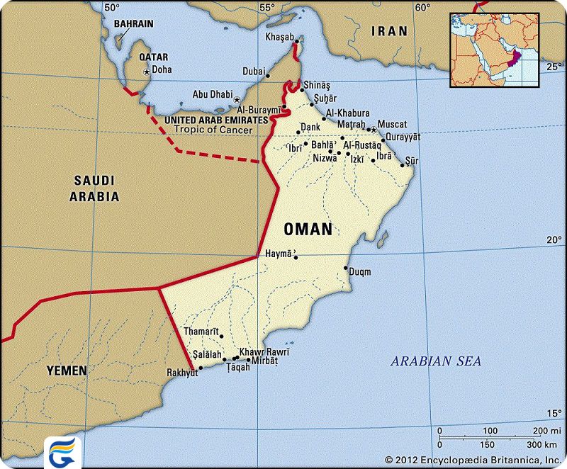 راهنمای سفر به عمان