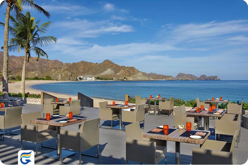 رستوران های ساحلی عمان - قاره پیما