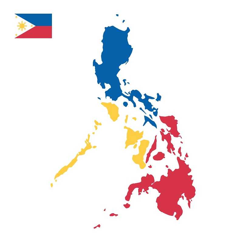 نقشه فیلیپین