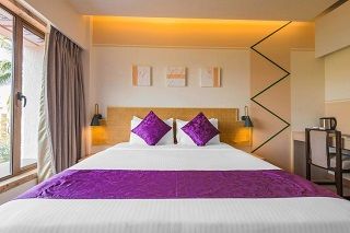 اتاق دابل هتل تریبو رویال گاردن در جاهو بمبئی