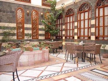 کیفیت و امکانات هتل بیت آق بیق دمشق سوریه