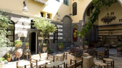 هتل بیت رمضا دمشق سوریه