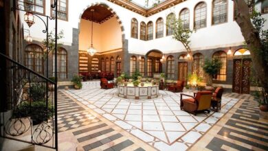 هتل بیت زعفران دمشق سوریه