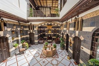 نمای هتل بیت زمان سوریه