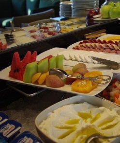 کیفیت غذا و صبحانه هتل کاروان سرای اربیل عراق