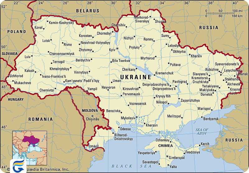 راهنمای سفر به اوکراین 