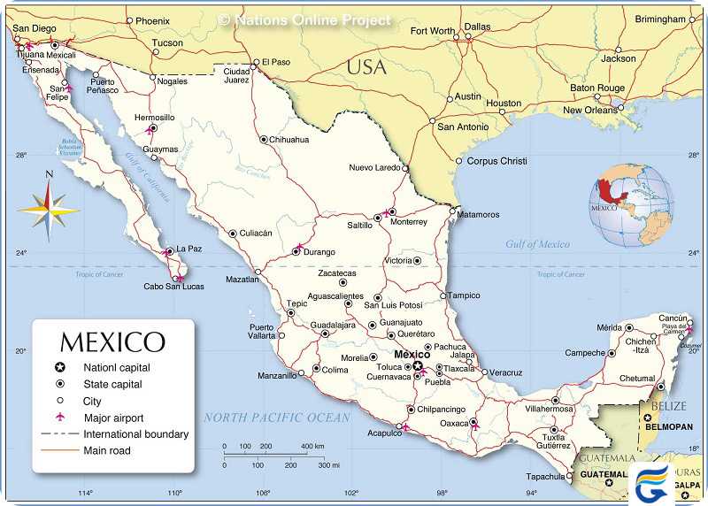 راهنمای سفر به مکزیک 