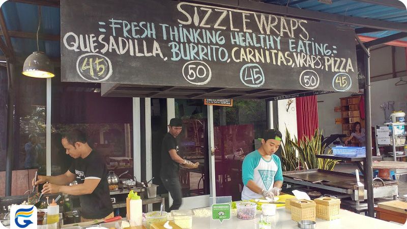 رستوران های خیابانی اندونزی