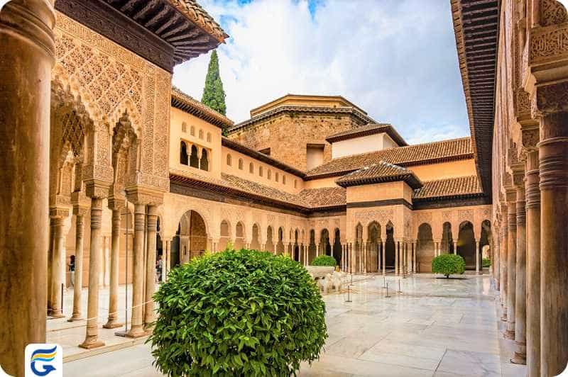 Alhambra Palace Granada کاخ الحمرا گرانادا