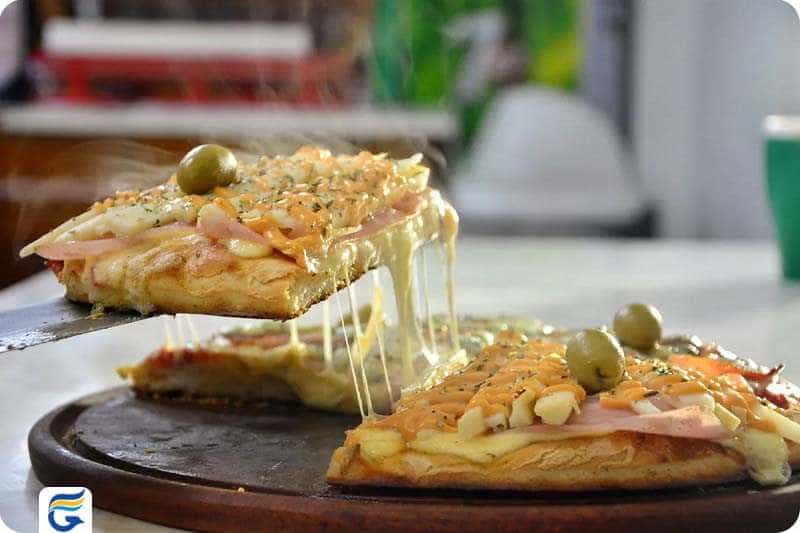 Argentine pizza پیتزای آرژانتینی