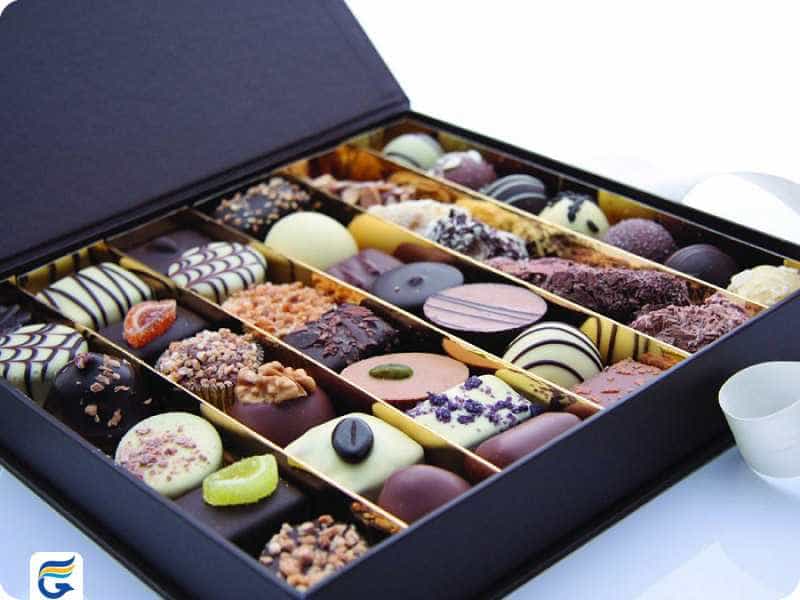 Belgian chocolates شکلات های بلژیک