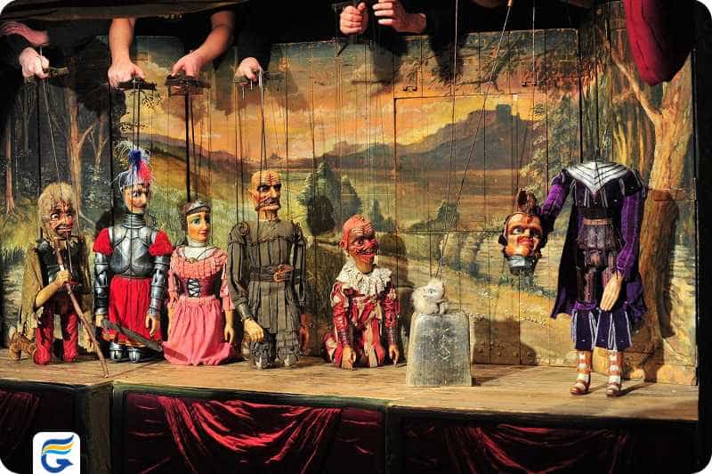 Czech Republic puppets عروسک های خیمه شب بازی جمهوری چک