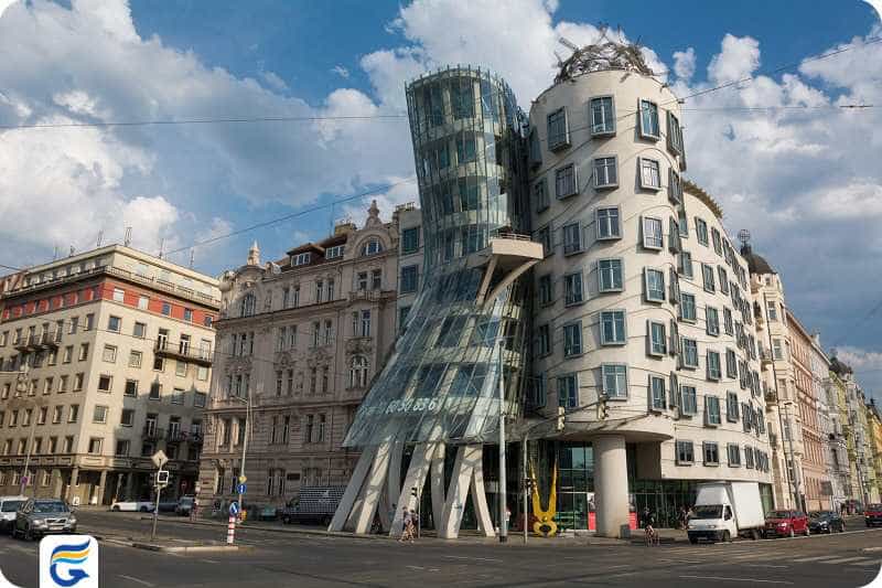 Dancing House خانه رقصان جمهوری چک