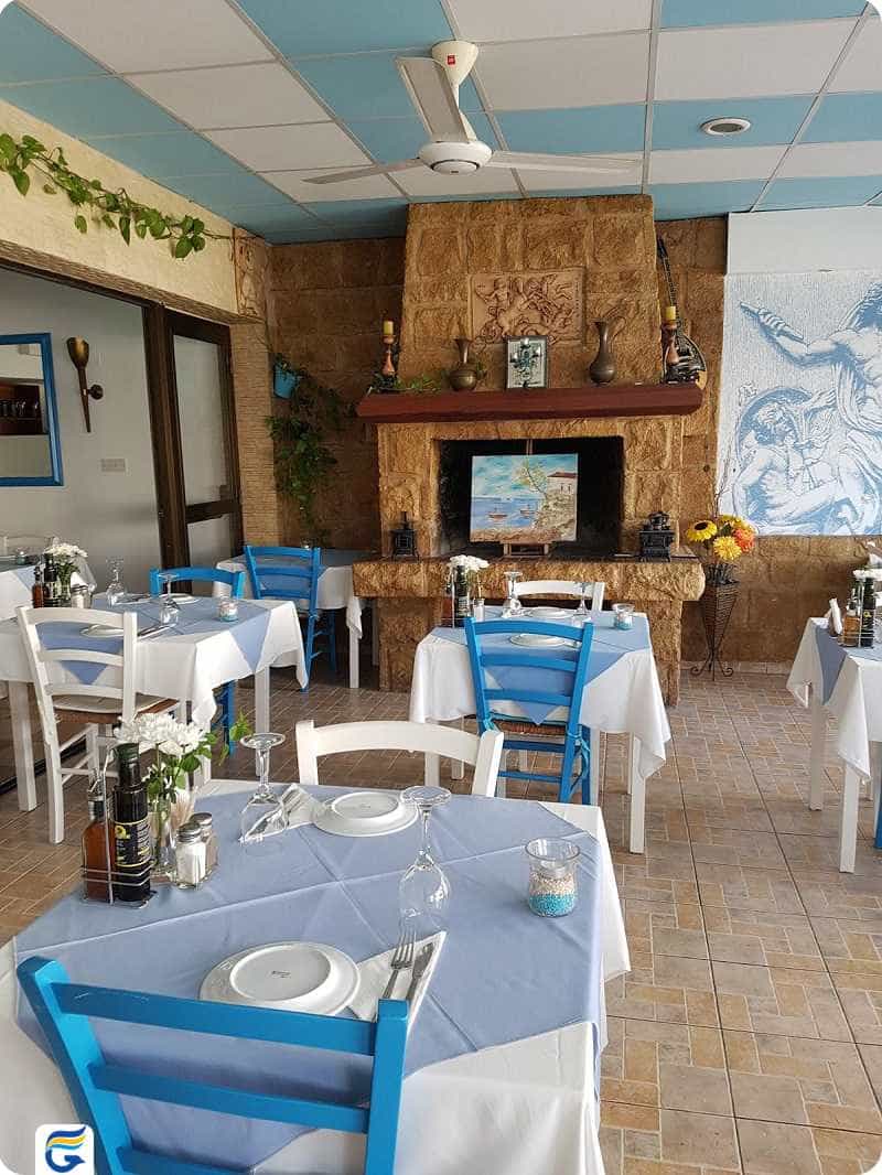 Dias Zeus restaurant cyprus رستوران دیاس زئوس قبرس