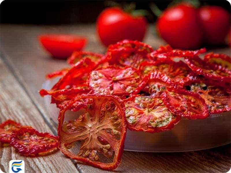 Dried tomatoes گوجه خشک شده