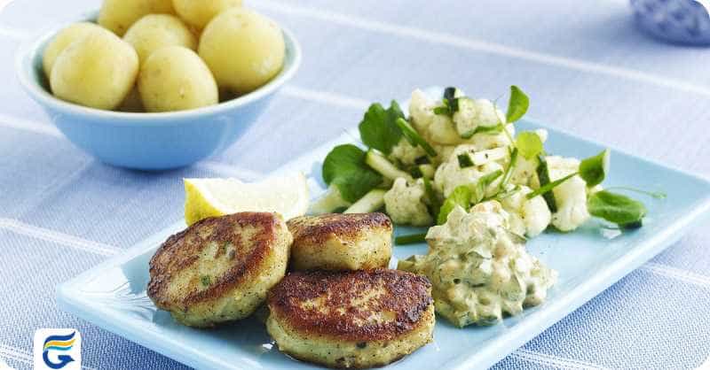 Fiskefrikadeller فیسک فریکادلر