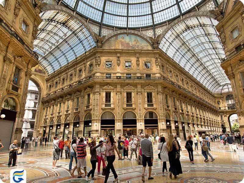 Galleria Vittorio Emanuele II گالری ویتوریو امانوئل