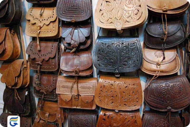 Handmade leather industry صنایع چرمی دست دوز