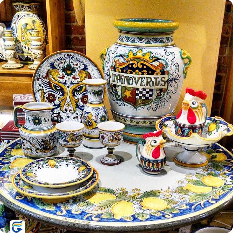 Italian ceramics and pottery سرامیک و سفال ایتالیایی