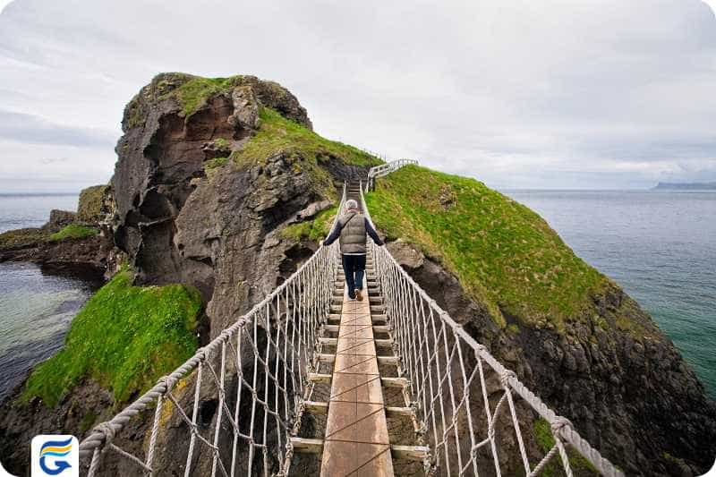 National Trust Carrick-a-Rede نشنال تراست کاریکارده ایرلند