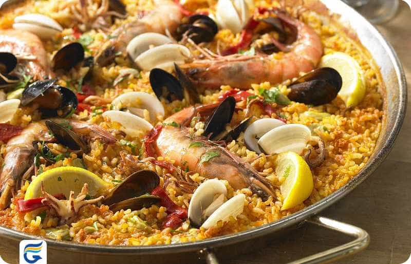 Paella Valenciana پائلا والنسیانا