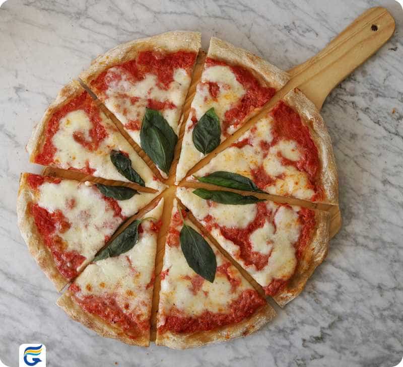 Pizza Margherita پیتزا مارگاریتا