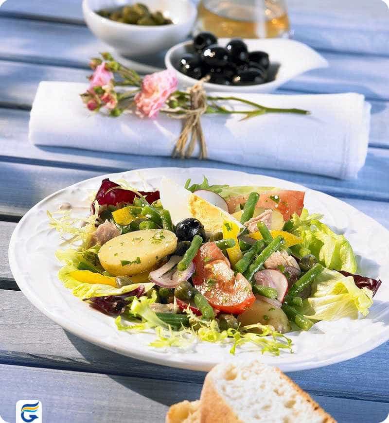 Salade niçoise سالاد نیسواز