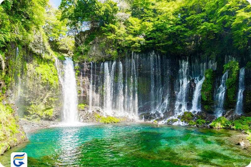 Shiraito Falls آبشار شیرایتو