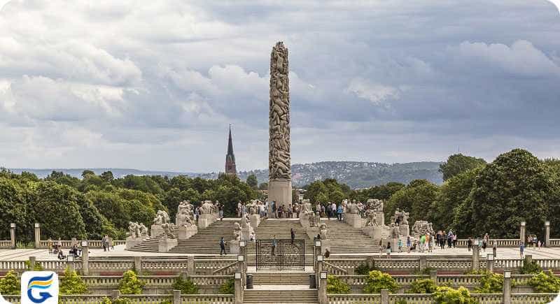 Vigeland پارک مجسمه‌ ویگِلاند