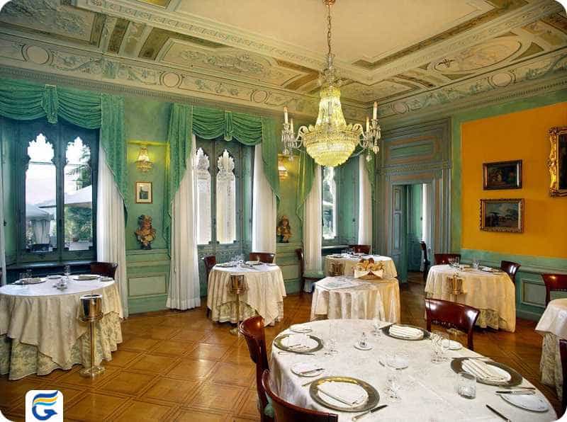 Villa Crespi رستوران ویلا کرسپی