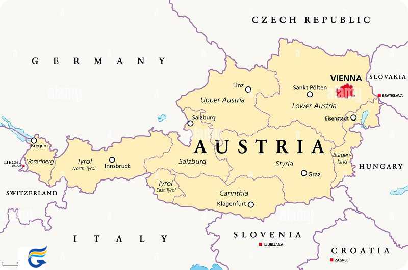 راهنمای سفر به اتریش