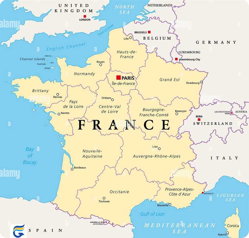 راهنمای سفر به فرانسه