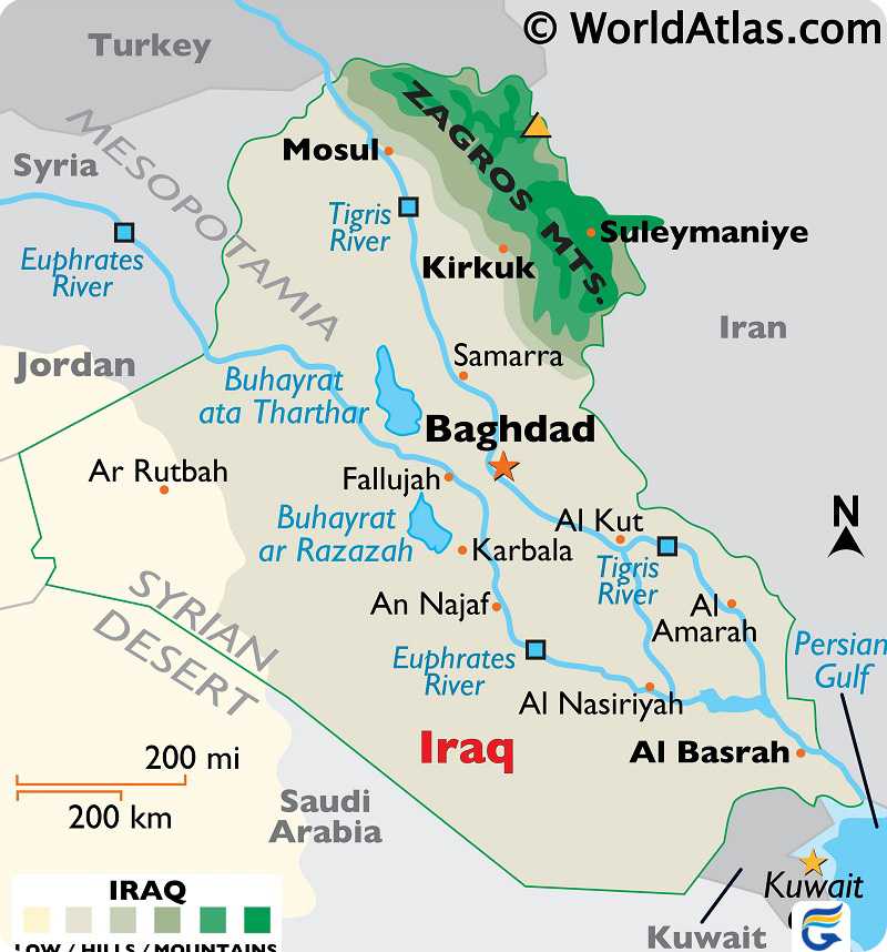 راهنمای سفر به عراق