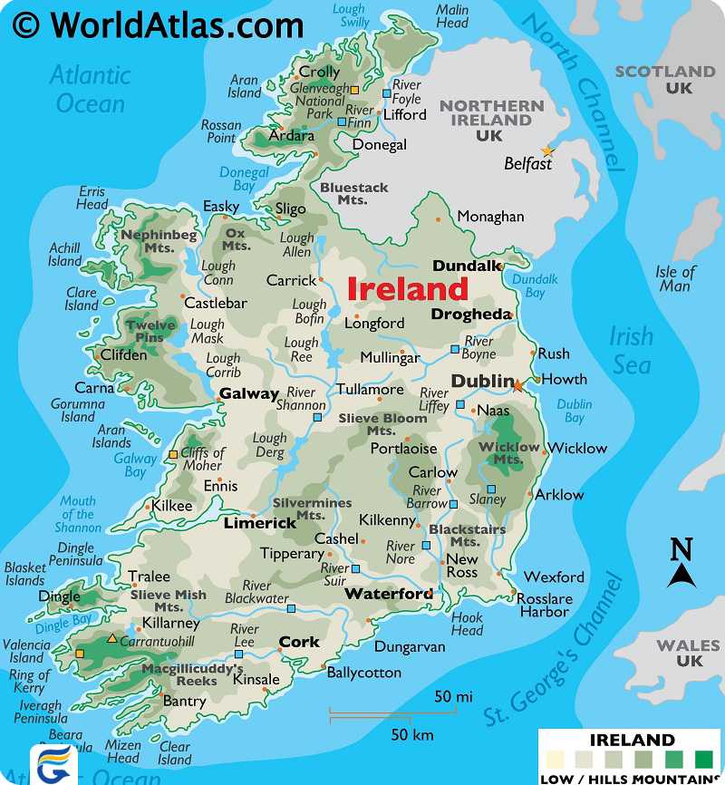 راهنمای سفر به ایرلند