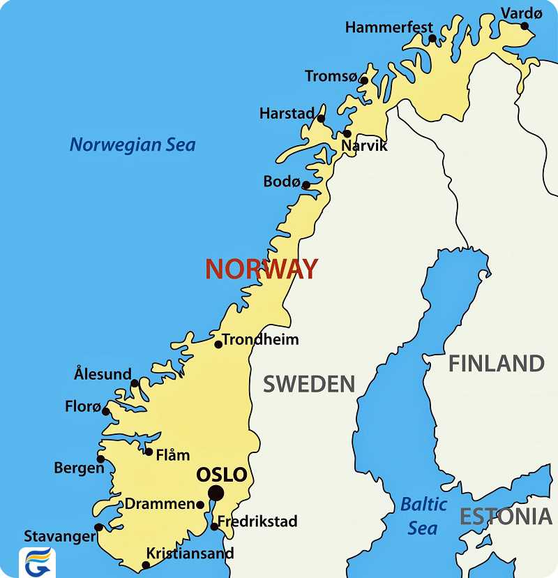 راهنمای سفر به نروژ
