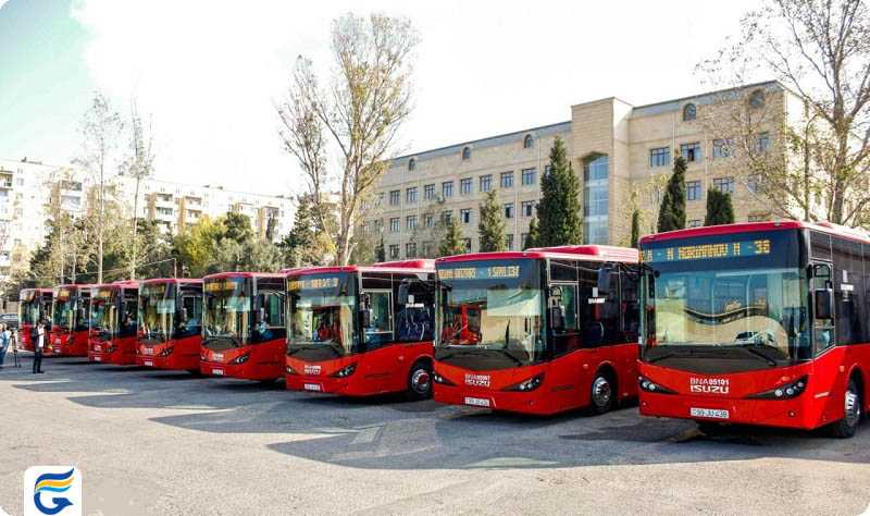 قیمت بلیط اتوبوس و مترو در باکو
