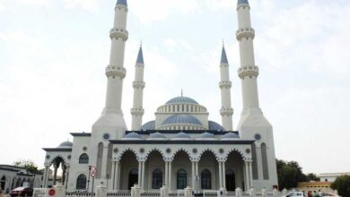 مسجد الفاروق عمر ابن خطاب دبی