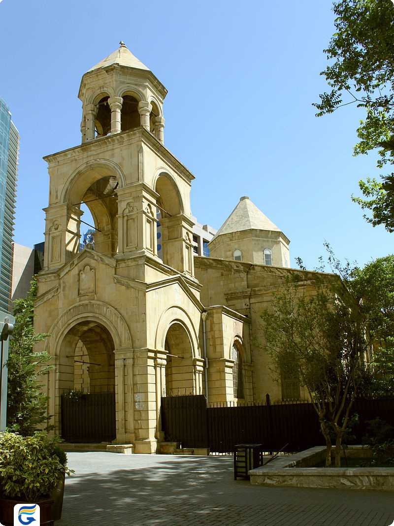 کلیسای ارمنیان باکو Armenian Church, Baku