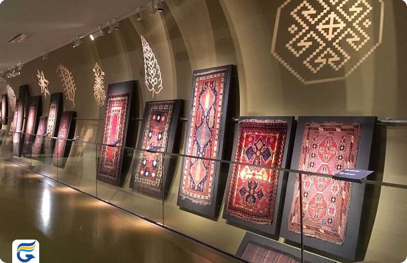 قسمت های مختلف موزه فرش باکو