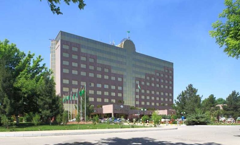 هتل آک آلتین عشق آباد ترکمنستان