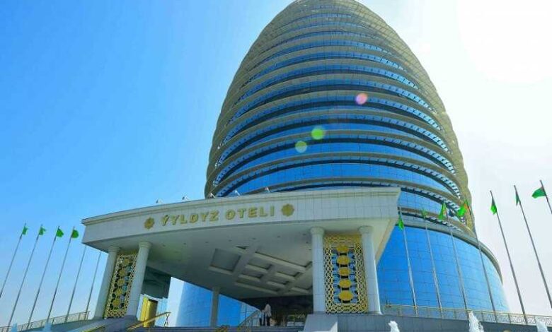 هتل یلدیز عشق آباد ترکمنستان