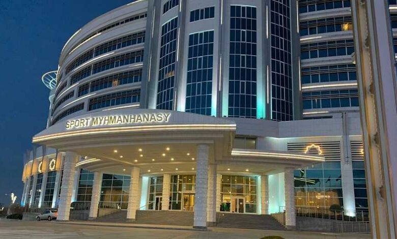 هتل اسپورت عشق آباد ترکمنستان