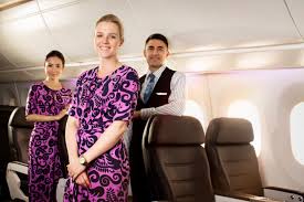 مهمانداران هواپیمایی ایر نیوزیلند Air New Zealand Airline