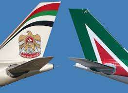 هواپیمایی آلیتالیا ایتالیا Alitalia Airlines و هواپیمایی اتحاد امارات Etihad Airways