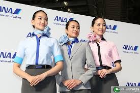 مهمانداران هواپیمایی آل نیپون ایرویز ژاپن All Nippon Airways