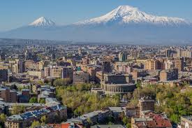 نمایی از شهر ایروان