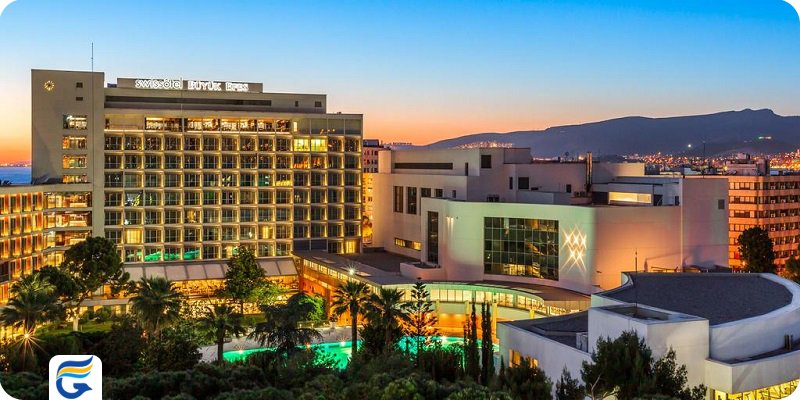 هتل سوئیس بویوک افس ازمیر - هتل های 5 ستاره استخر دار ازمیر - سوئیت ارزان در ازمیر 