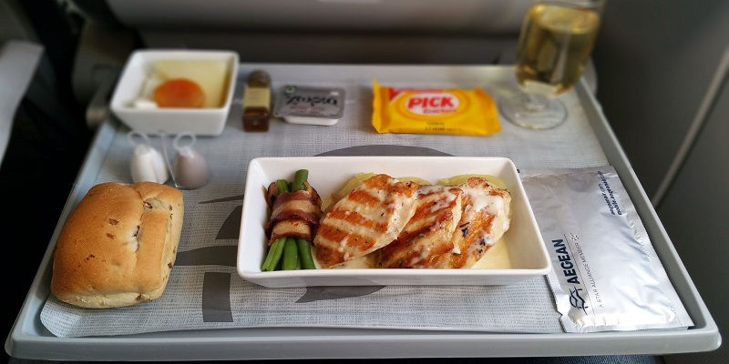 کیفیت غذا ایژین - نمایندگی رسمی فروش بلیط هواپیمایی ایژین در ایران Aegean Airlines
